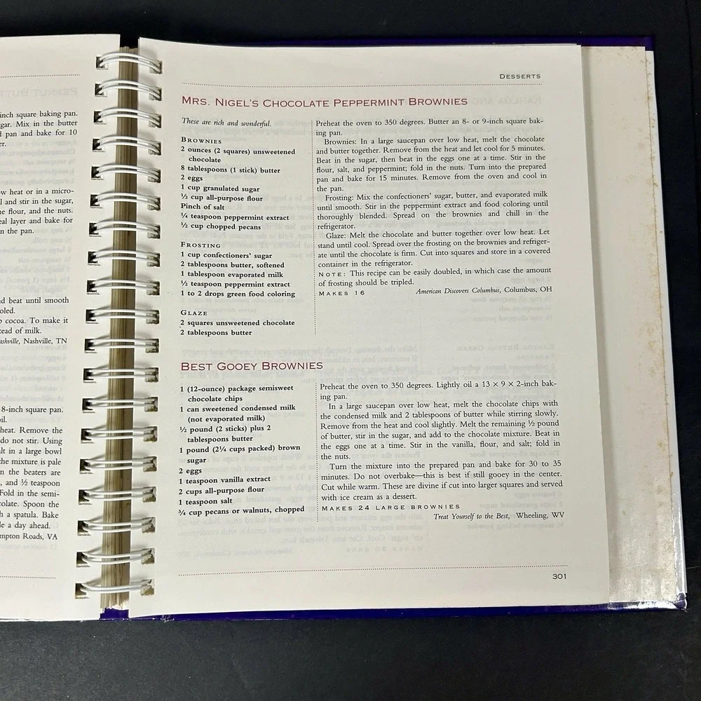 VTG Cookbook The Junior League Centennial Cookbook 1996 Hardcover Spiral Binding